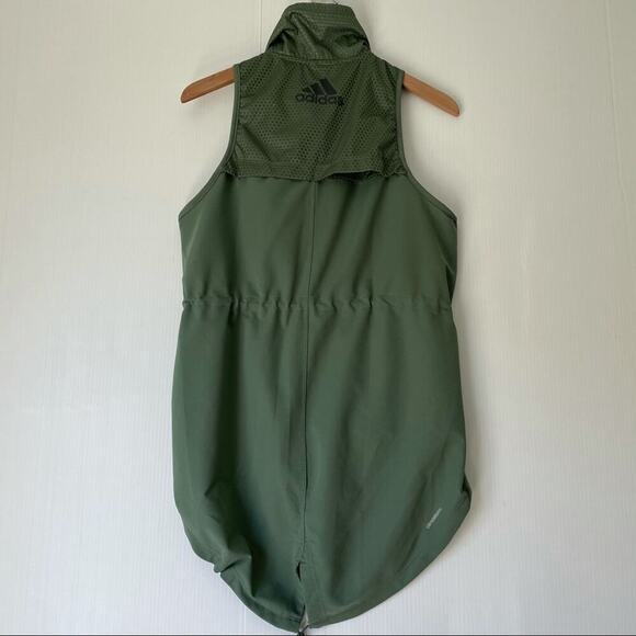 Adidas C-storm running vest green lightweight - Picture 3 of 9